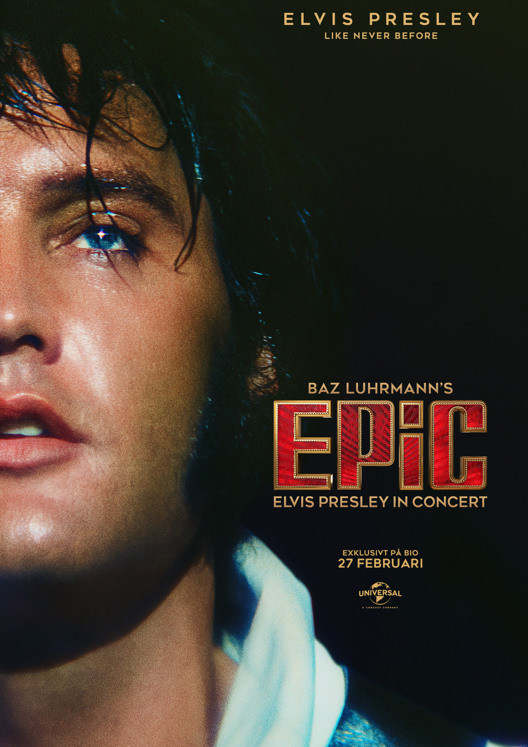 Filmaffisch för EPiC: Elvis Presley in Concert