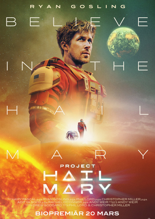 Filmaffisch för Project Hail Mary