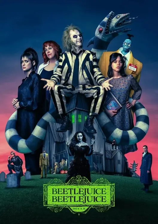 Filmaffisch för Beetlejuice Beetlejuice